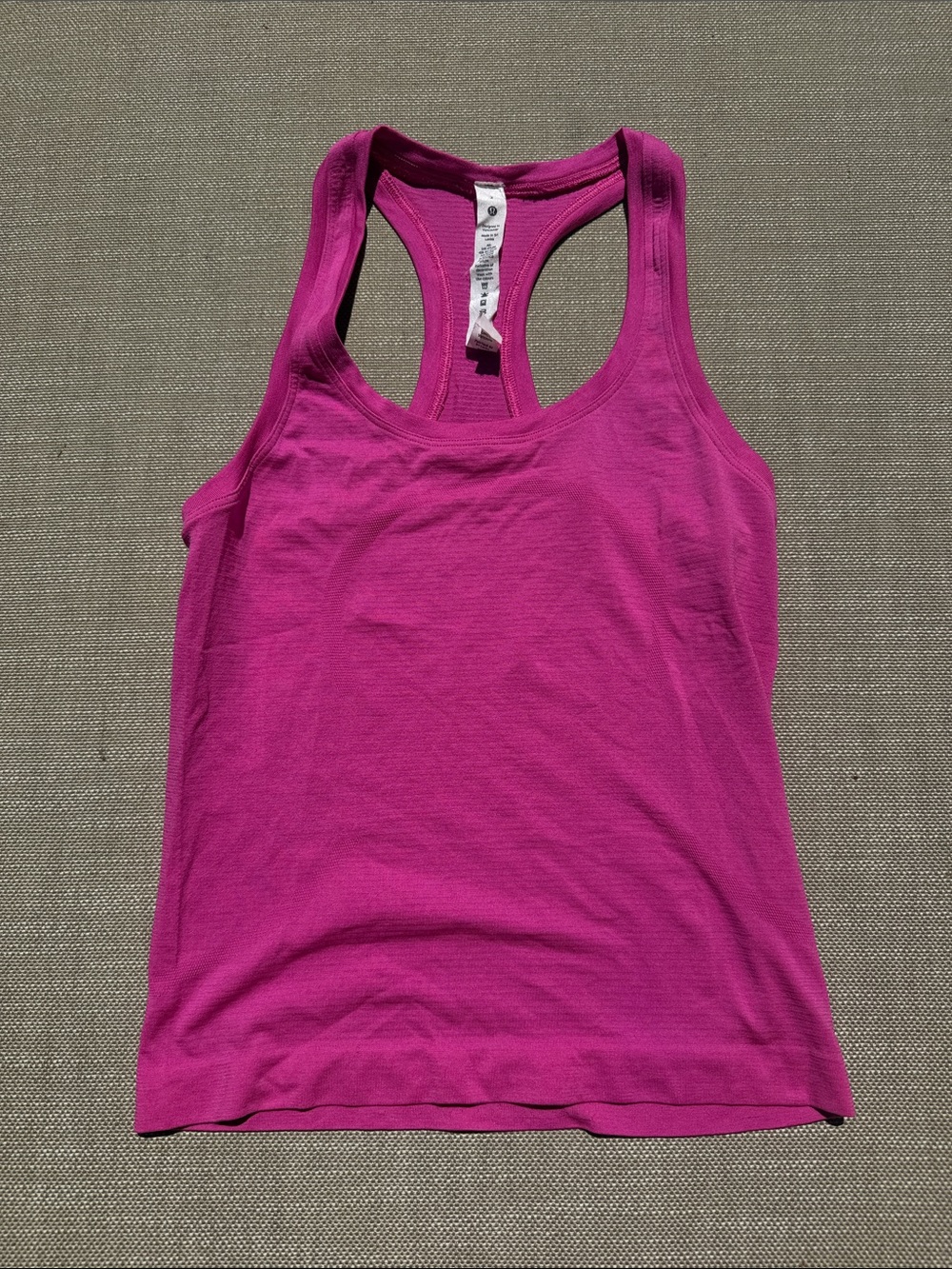 Women's Racerback Workout Tank Top - Magenta